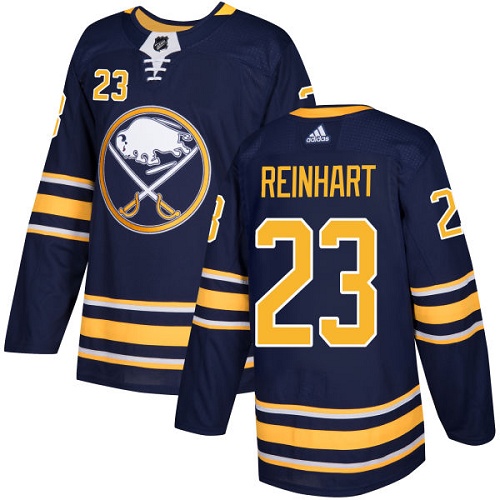 Adidas Buffalo Sabres 23 Sam Reinhart Navy Blue Home Authentic Youth Stitched NHL Jersey